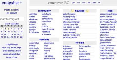 craigslist greater vancouver|www.craigslist.com vancouver.